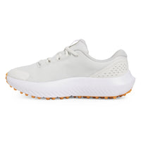 Under Armour Damen Surge Stippeless Golfschuhe - weißer Ton/Weiß
