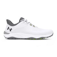 Under Armour Drive Pro Spikeless Golfschuhe - Weiß/Metallic Gun Metal