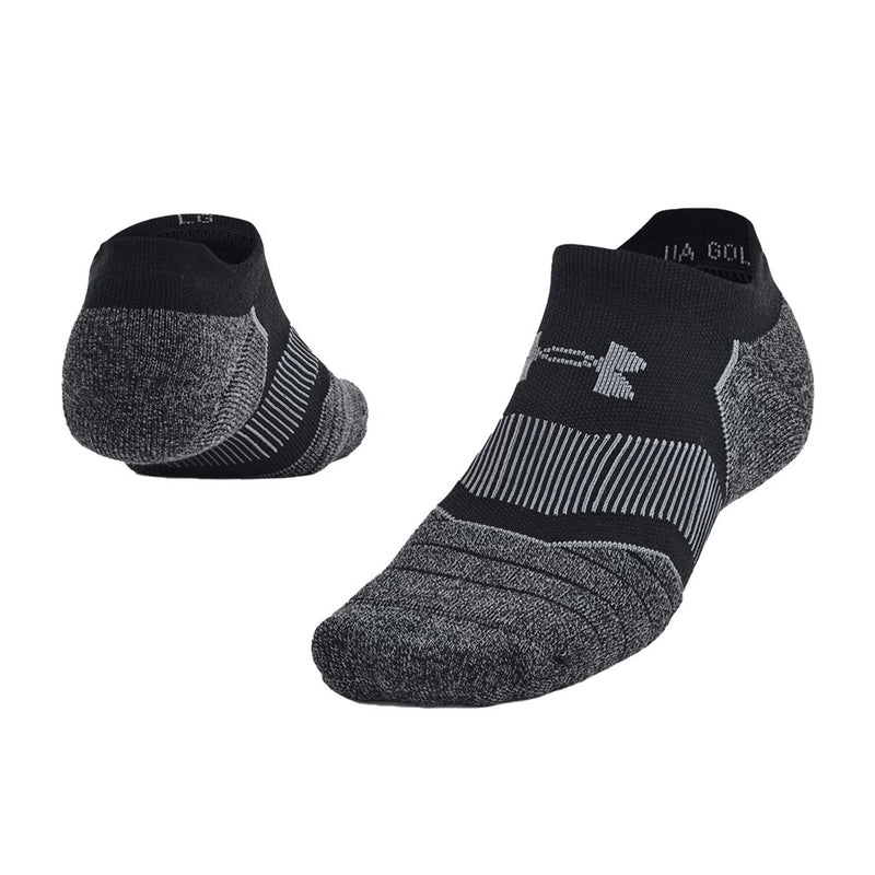 Under Armor Elevated Performance 2PK Golfsocken - Schwarz/Castlerock
