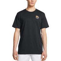 Under Armour Golf GOIN 'UNTER Kurzarm Golf Tee - Schwarz/Weiß