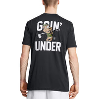 Under Armour Golf GOIN 'UNTER Kurzarm Golf Tee - Schwarz/Weiß