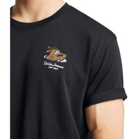 Under Armour Golf GOIN 'UNTER Kurzarm Golf Tee - Schwarz/Weiß