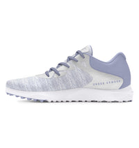 Under Armour Damen Angeklagten Atem 2 Stricker stacheless Golfschuhe - Celeste/ Weiß
