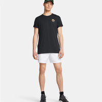 Under Armour Golf GOIN 'UNTER Kurzarm Golf Tee - Schwarz/Weiß