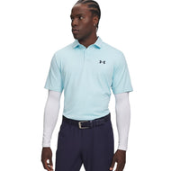 Under Armour Matchplay Golf Polo Shirt - Light Blue