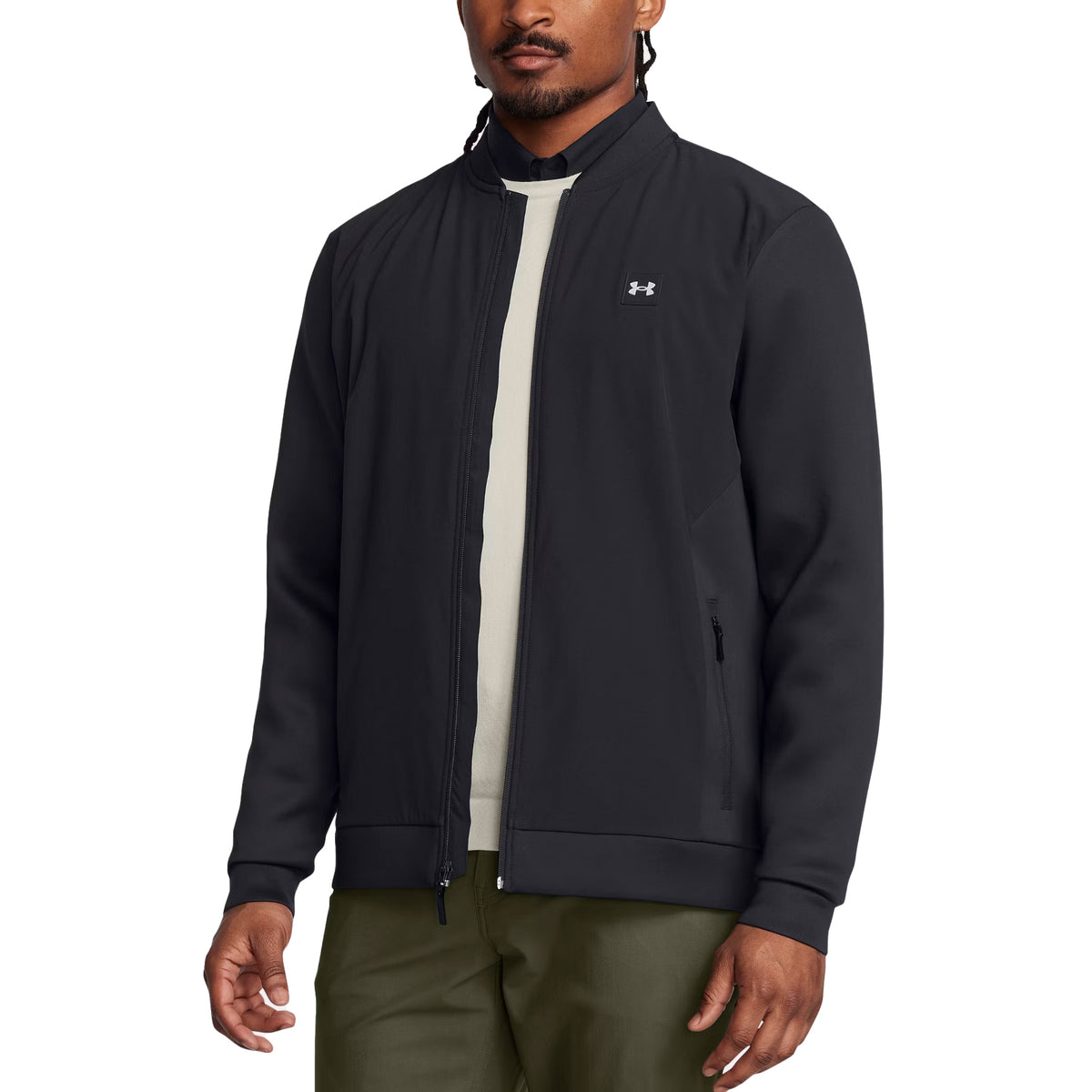 Under Armour Drive Pro Storm Hybrid Golf Jacket - Black