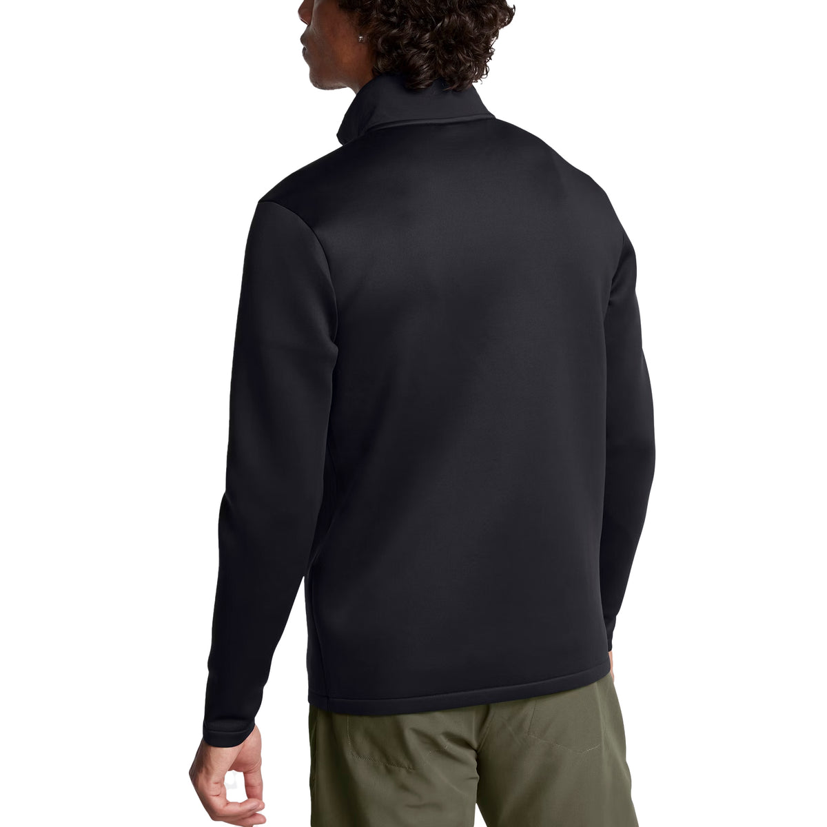 Under Armour Drive Pro Storm Hybrid Golf halbe Zip - Schwarz
