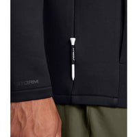 Under Armour Drive Pro Storm Hybrid Golf halbe Zip - Schwarz