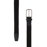 Lyle & Scott gewebter Golfgürtel - Jet Black
