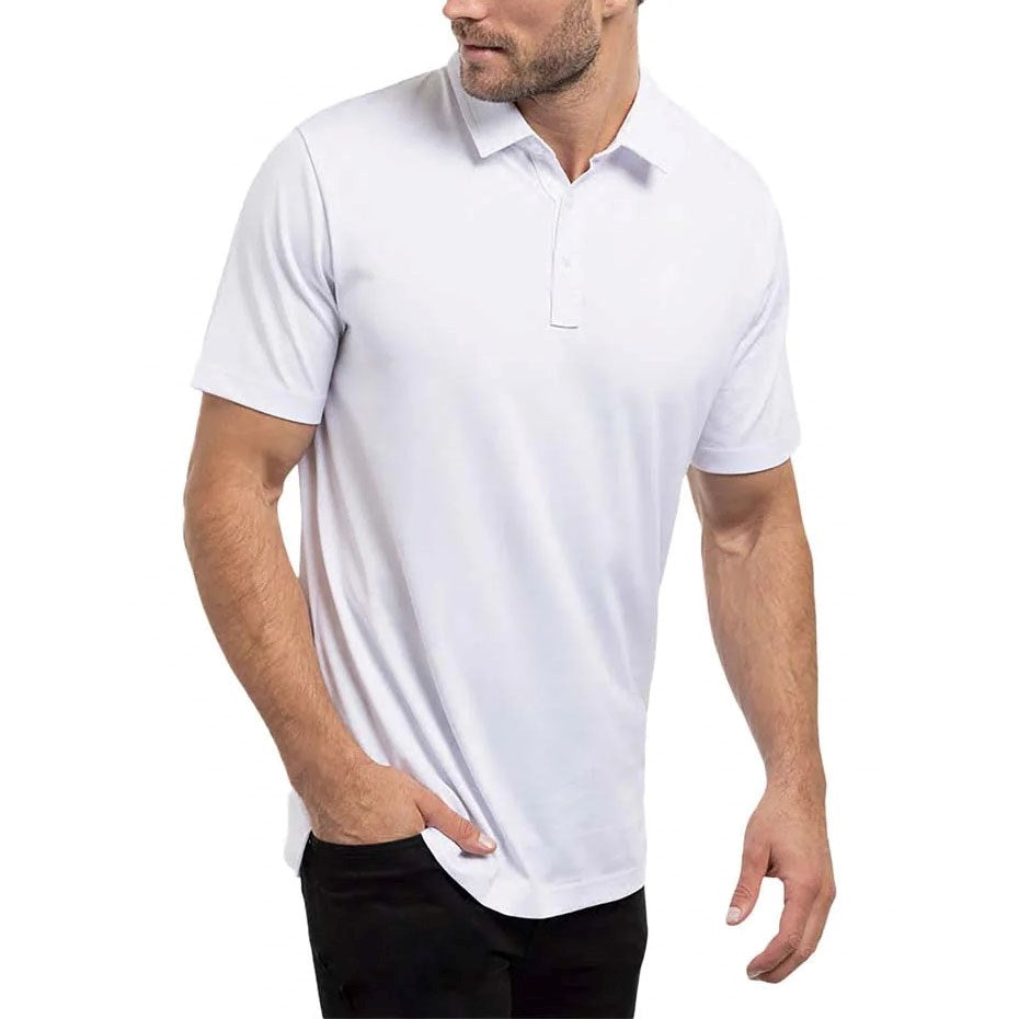 Travis Mathew das Zinna Golf Polo -Hemd - Weiß