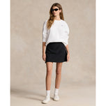 Rlx Ralph Lauren Frauen plissierte AIM SKORT 17 " - Schwarz