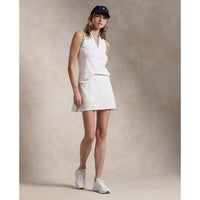 RLX Ralph Lauren Frauen 15 "Performance Backpapeated Skort - Keramik Weiß