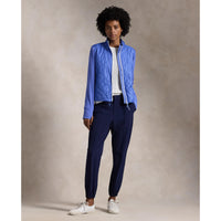 RLX Ralph Lauren Frauenleistung gesteppt Vollzipjacke - Resort Blau