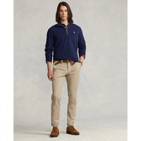 Polo Performance Ralph Lauren Fine Gauge Terry Halbzip - Französische Marine