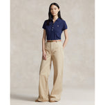 Polo Performance Ralph Lauren Frauen Baumwolle maßgeschneiderte Fit Polo -Hemd - Französische Marine