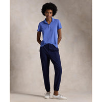 RLX Ralph Lauren Frauen Tour Performance Golf Shirt - Resort Blau