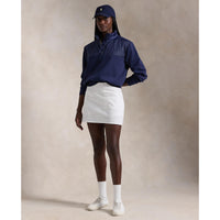 Rlx Ralph Lauren Frauen hybrid gesteppt Fleece Halbzip Pullover - Raffinierte Marine
