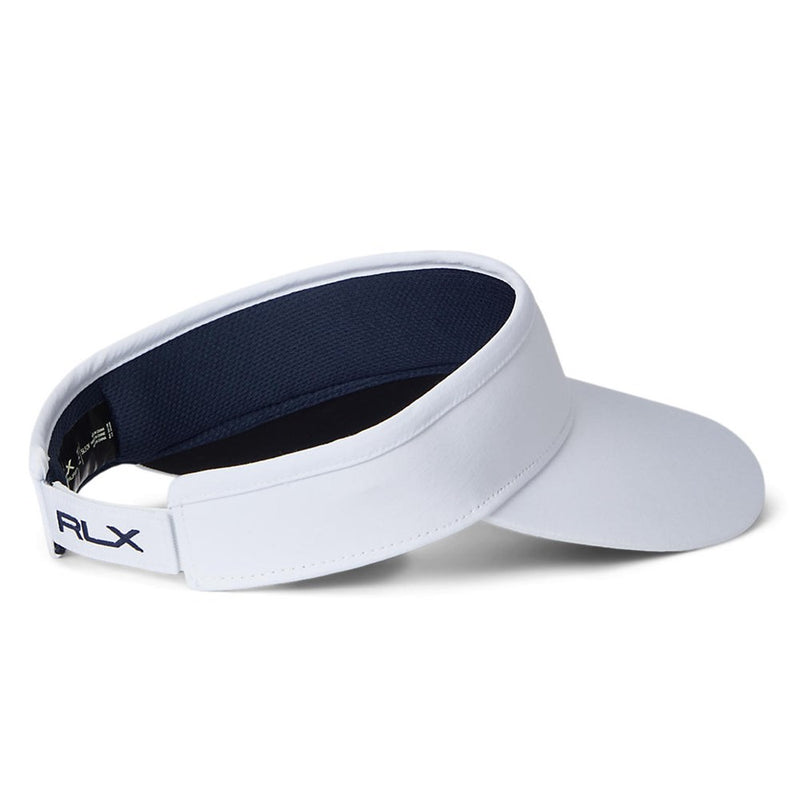 Rlx Ralph Lauren Frauen Performance -Spieler Visor - Keramik Weiß
