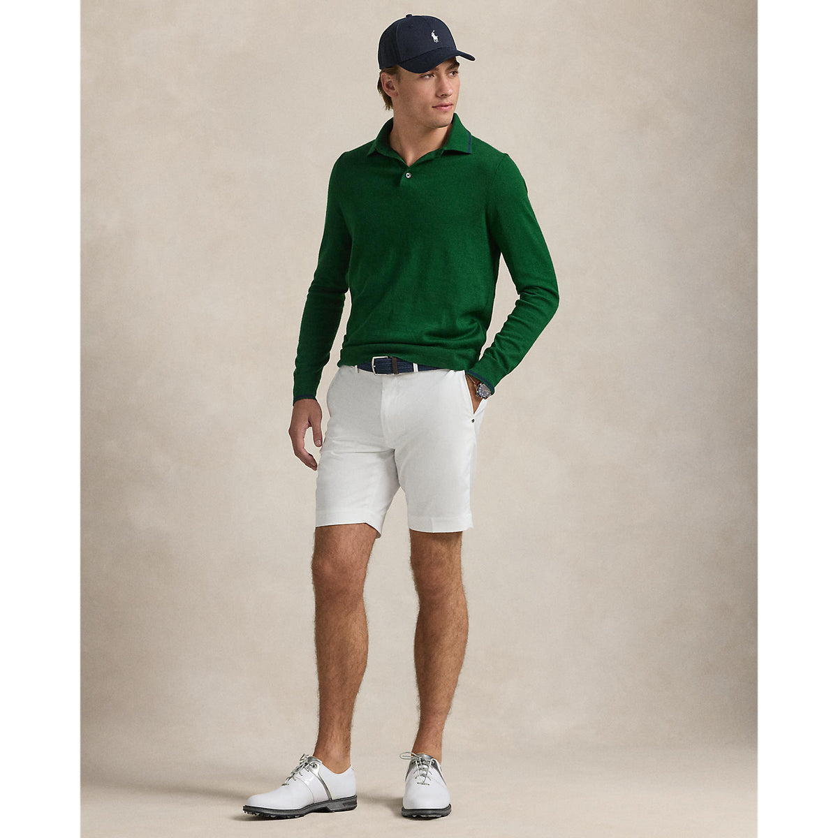 RLX Ralph Lauren Performance Polo -Kragen -Golfpullover - New Forest