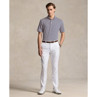 Rlx Ralph Lauren Streifen Leichter Luftstrom -Golfpolo -Hemd - Bad Pink Multi