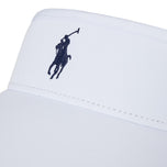 RLX Ralph Lauren Women's Performance Player Visor - Ceramic White