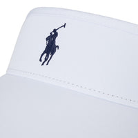 Rlx Ralph Lauren Frauen Performance -Spieler Visor - Keramik Weiß