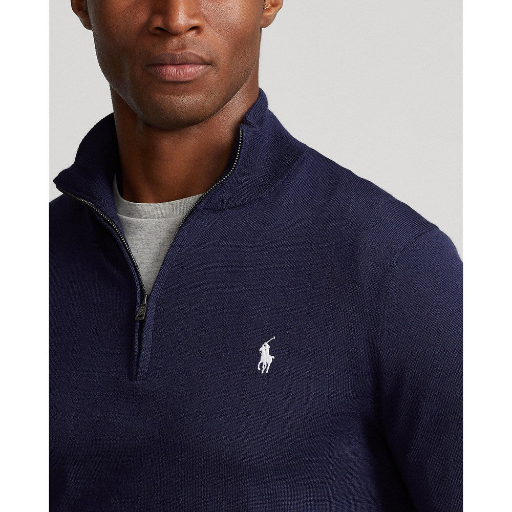 Polo Performance Ralph Lauren Performance 1/4 Reißverschlussgolfpullover - Raffinierte Marine