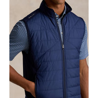 RLX Ralph Lauren Hybrid Vollzipsgolf -Weste - Raffinierte Marine