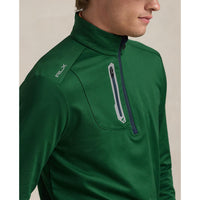 RLX Ralph Lauren Stretch Jersey Golf Pullover - New Forest