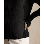 RLX Ralph Lauren Frauen hybrid Leistung Vollzipjacke - Polo Schwarz