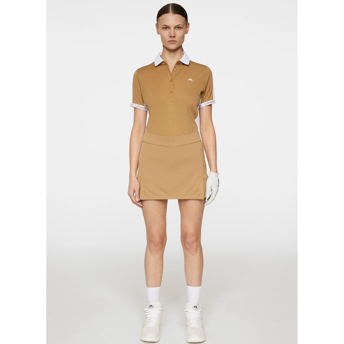 J. Lindeberg Women's Amelia Golfrock - Tigers Eye