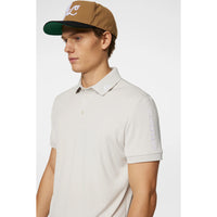 J. Lindeberg Tour Tech Polo Golf Shirt - Moonbeam