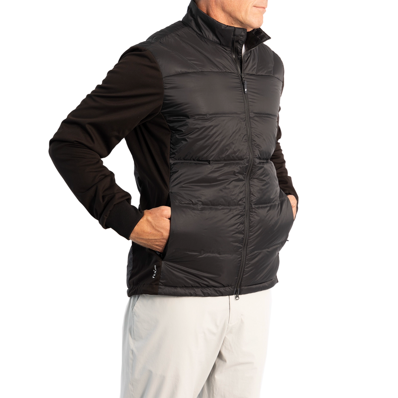 Cross Pro Hybrid Golfjacke - Schwarz