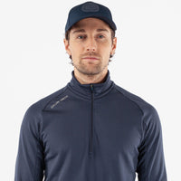 Galvin Green Drake Isolier 1/4 Reißverschluss mittelschicht - Marine