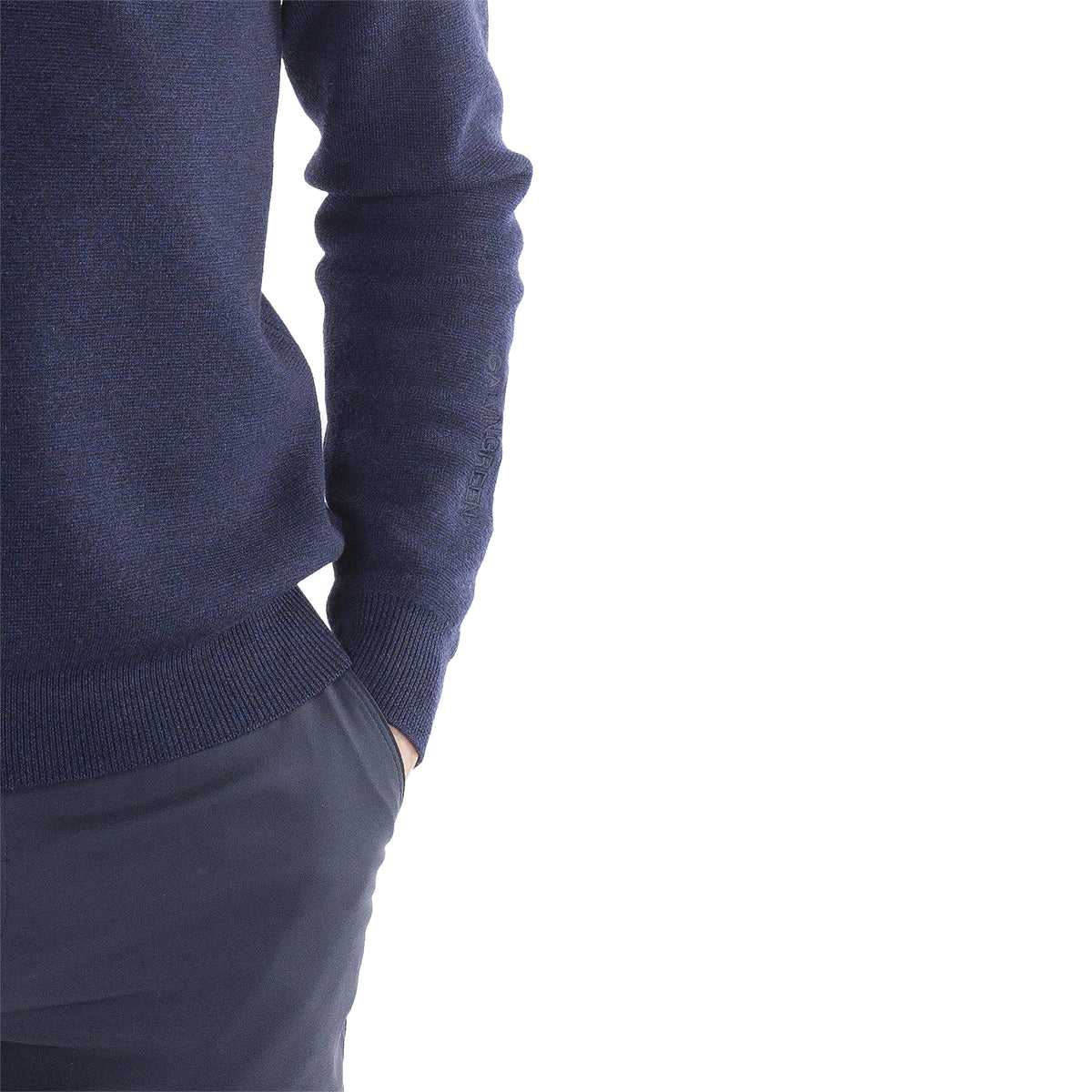 Galvin Green Chester Merino 1/4 Golfpullover - Navy Melange