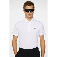 J.Lindeberg Bridge Polo Golf Shirt - White