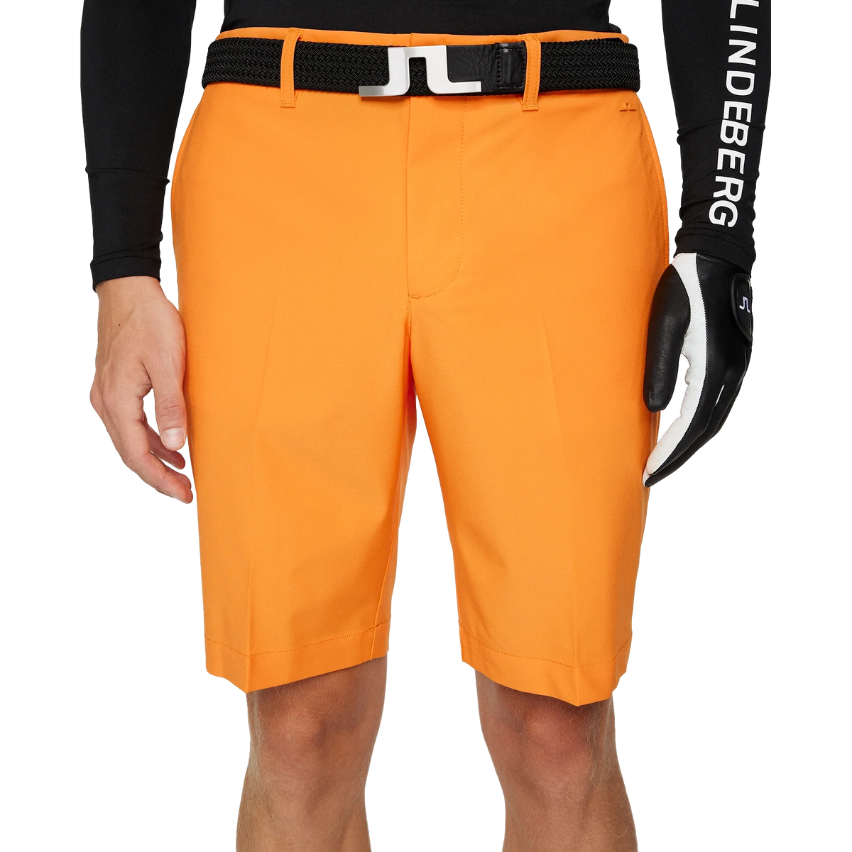 J. Lindeberg Eloy Golf Shorts - Persimmon Orange