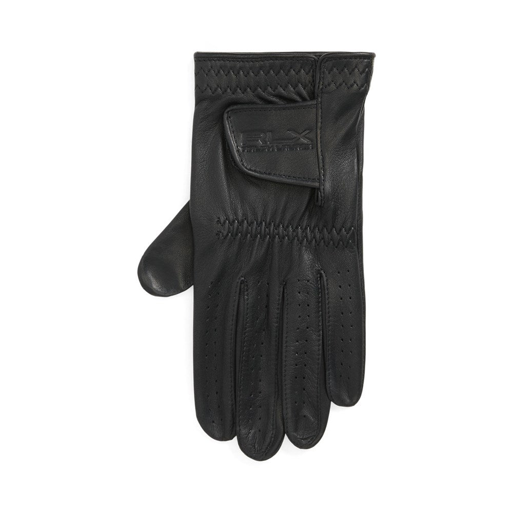 Rlx Ralph Lauren Performance Cabretta Leder Golfhandschuh links - Schwarz