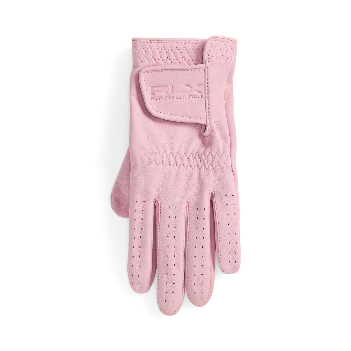 RLX Ralph Lauren Frauen Performance Cabretta Leder Golfhandschuh links - Garten rosa