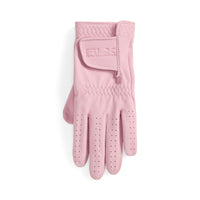 RLX Ralph Lauren Frauen Performance Cabretta Leder Golfhandschuh links - Garten rosa