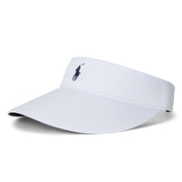 Rlx Ralph Lauren Frauen Performance -Spieler Visor - Keramik Weiß