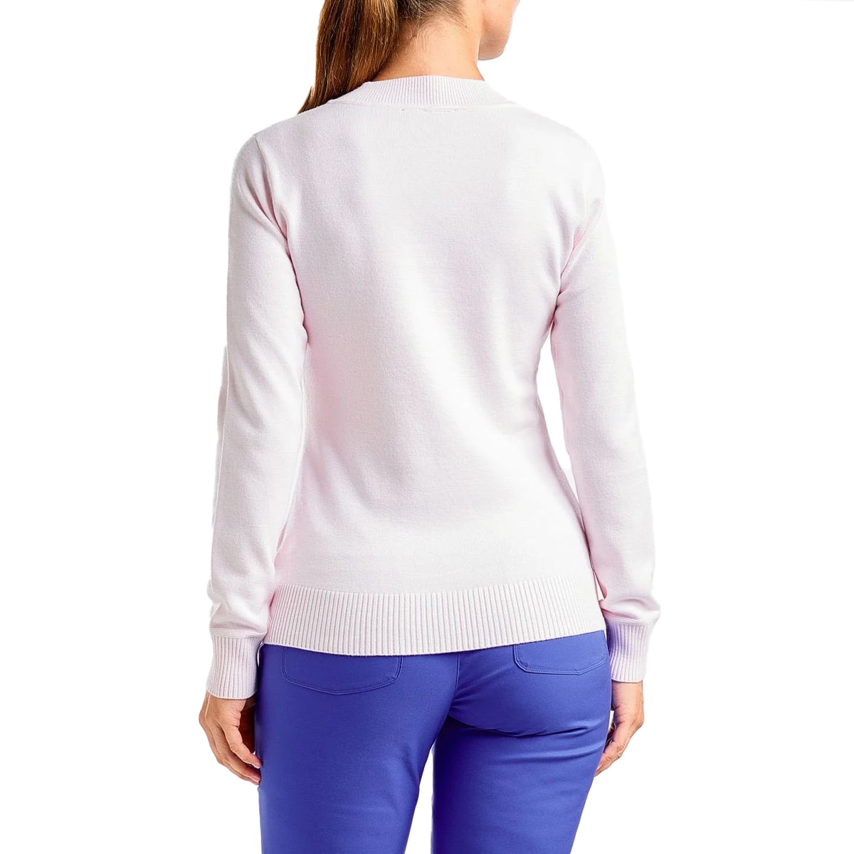 Nivo Frauen Nicole V -Neck -Pullover - Schwarz