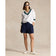 RLX Ralph Lauren Frauen Performance Plissee Golfshorts - Refined Navy