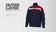 Galvin Green Arlie wasserdichte Golfjacke - Marine