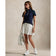 Rlx Ralph Lauren Mock Neck 1/4 Zip -Golf -Hemd - Refinierte Marine Multi