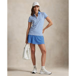 Rlx Ralph Lauren gedruckter Luftstrom Poloshirt - Sommer Blau/Keramik Weiß