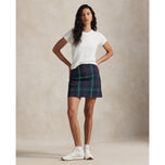 RLX Ralph Lauren Frauen gewebt A -Line Golf Skort - Tartan