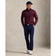 Rlx Ralph Lauren Lux Perf Halbzip Pullover - Rich Ruby