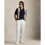 RLX Ralph Lauren Cotton Coolmax Knitted Golf Polo Shirt - Refined Navy