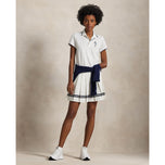 RLX Ralph Lauren Frauen 4 -Wege -Stretch -Falten -Golfskort - Keramik Weiß/Marine